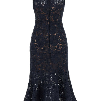 Self-Portrait Spiral Lace Lace Dress