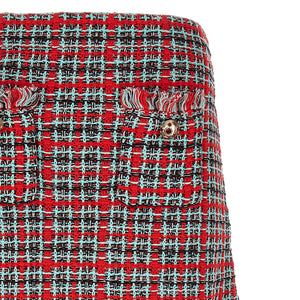 Self-Portrait Tweed Skirt