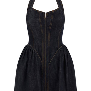 Self-Portrait Denim Dress