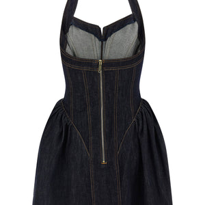 Self-Portrait Denim Dress