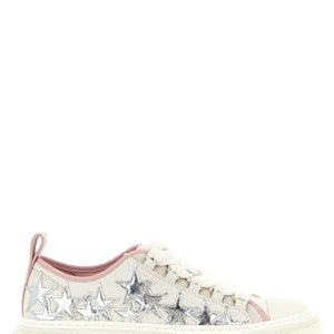 Amiri Metallic Stars Court Low Sneakers
