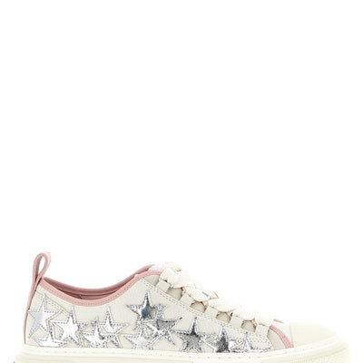 Amiri Metallic Stars Court Low Sneakers