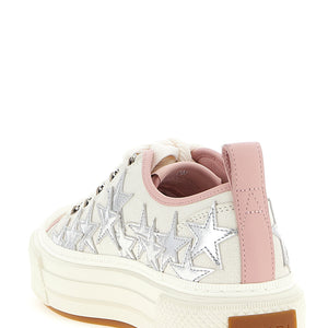 Amiri Metallic Stars Court Low Sneakers