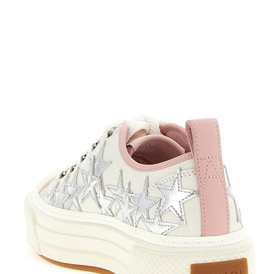 Amiri Metallic Stars Court Low Sneakers