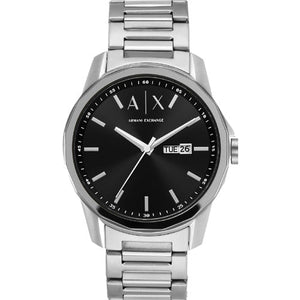 Armani Exchange Banks Black Dial Men 44mm