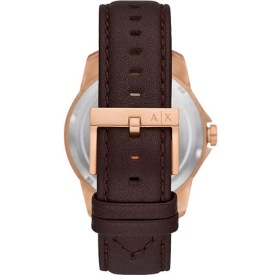 Armani Exchange Banks Brown Dial Men 44mm
