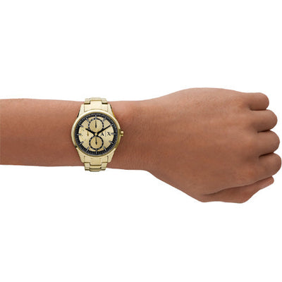 Armani Exchange Dante Gold Dial Men 42mm