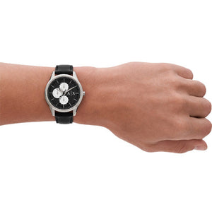 Armani Exchange Chronograph Black Dial Men 42mm