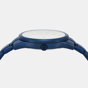 Dante Men Quartz Blue Dial Multi-Function Stainless Steel Watch AX1881