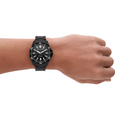 Armani Exchange Spencer Black & White Dial Men 44mm