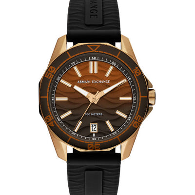 Armani Exchange Spencer Brown Dial Men 44mm