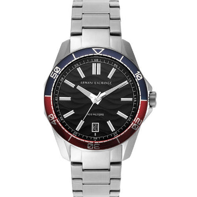 Armani Exchange Spencer Black Dial Men 44mm