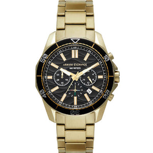 Armani Exchange Spencer Black Dial Men 44mm