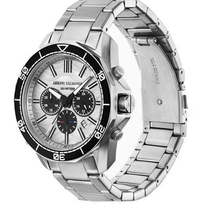 Armani Exchange Spencer Silver Dial Men 44mm AX1969