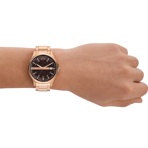 Armani Exchange Hampton Brown Dial Men 46mm