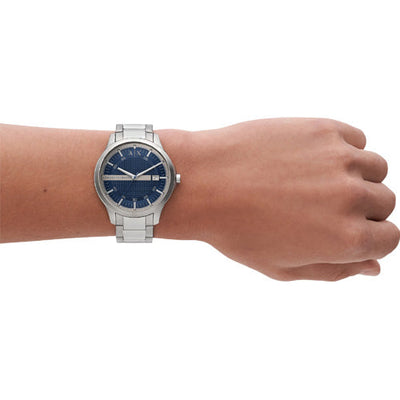 Armani Exchange Hampton Blue Dial Men 46mm