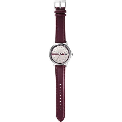 Armani Exchange Hampton Beige Dial Men 46mm