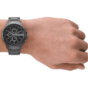 Armani Exchange Hampton Black Dial Men 46mm