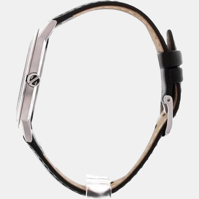 Cayde Men Quartz Black Dial Analog Leather Watch AX2739