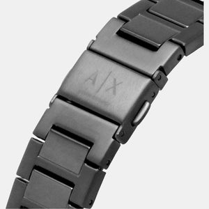 Geraldo Men Quartz Blue Dial Analog Stainless Steel Watch AX2811