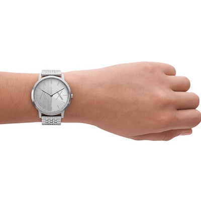 Armani Exchange Dale Silver Dial Men 40mm