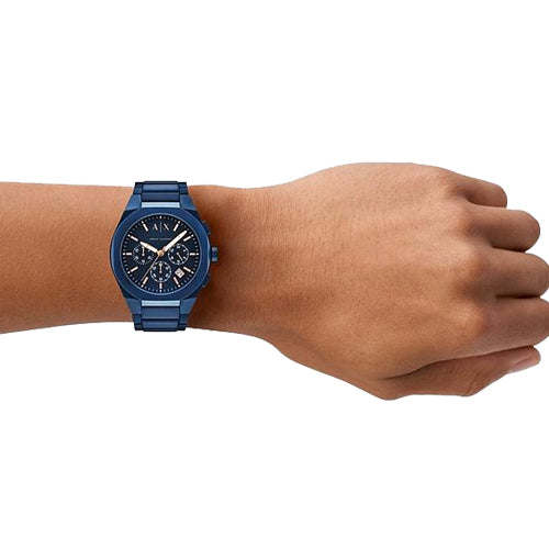 Armani Exchange Sync Blue Dial Men 42mm AX4189