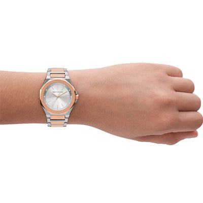 Armani Exchange Andrea Silver Dial Women 34mm