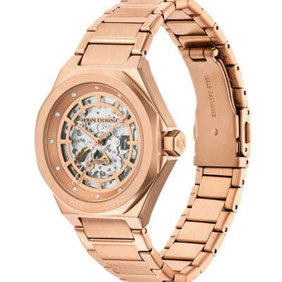 Armani Exchange Andrea  Skeleton Dial Women 36mm AX4619