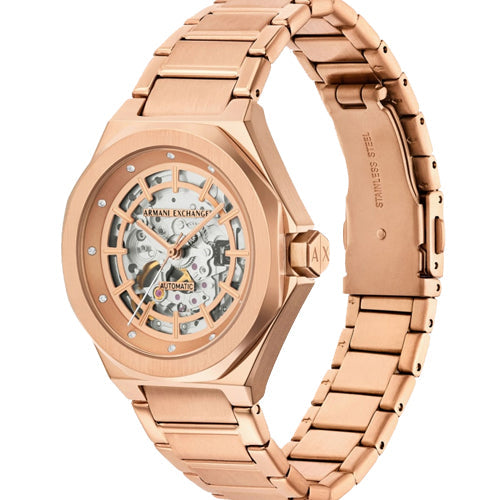 Armani Exchange Andrea  Skeleton Dial Women 36mm AX4619