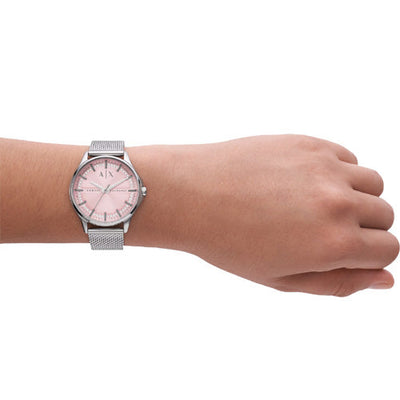 Armani Exchange Hampton Pink Dial Women 36mm