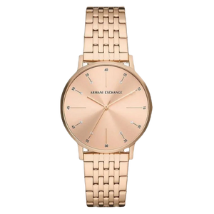 Armani Exchange Analog Rose Gold Dial Women 36mm