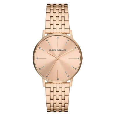 Armani Exchange Analog Rose Gold Dial Women 36mm