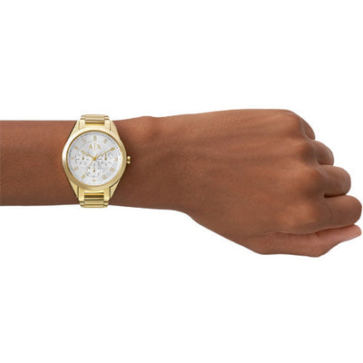 Armani Exchange Giacomo Silver Dial Women 38mm
