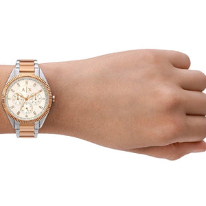 Armani Exchange Giacomo White Dial Women 38mm AX5662