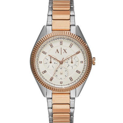 Armani Exchange Giacomo White Dial Women 38mm AX5662