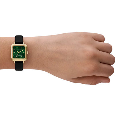 Armani Exchange Leila Green Dial Women 27mm