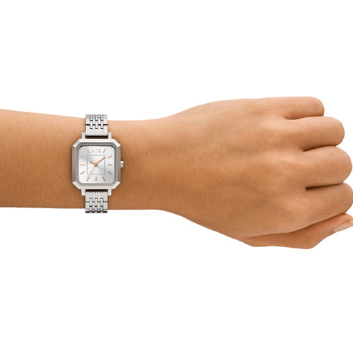 Armani Exchange Leila  Silver Dial Women 27mm AX5724