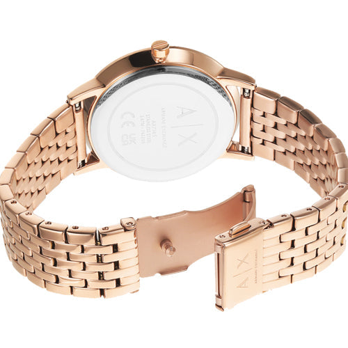 Armani Exchange Lola  Silver Dial Women 36mm AX7145SET
