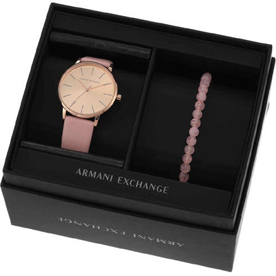 Armani Exchange Lola Rose Gold Dial Women 36mm