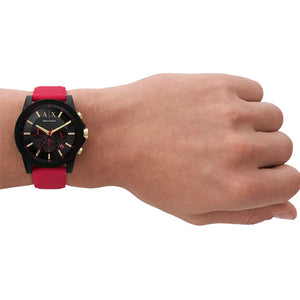 Armani Exchange Outerbanks Black Dial Men 44mm