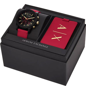 Armani Exchange Outerbanks Black Dial Men 44mm