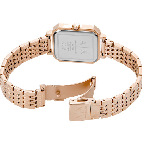 Armani Exchange Leila  Silver Dial Women 27mm AX7164SET