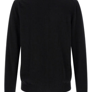Comme Des Garçons Play Wool Cardigan With Heart Patch
