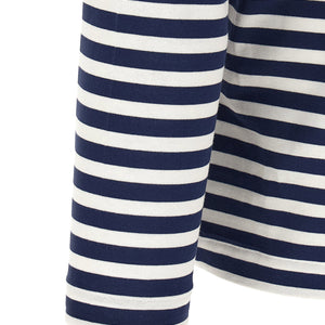 Comme Des Garçons Play Striped T-shirt With Heart Patch