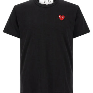 Comme Des Garçons Play Heart Patch T-shirt