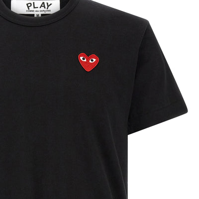 Comme Des Garçons Play Heart Patch T-shirt