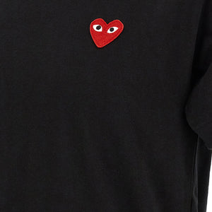 Comme Des Garçons Play Heart Patch T-shirt