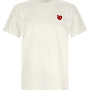 Comme Des Garçons Play Heart Patch T-shirt