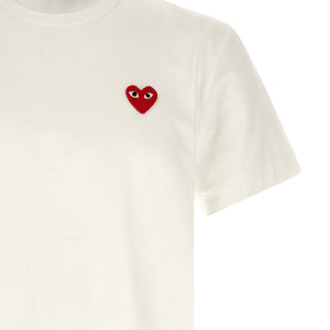 Comme Des Garçons Play Heart Patch T-shirt