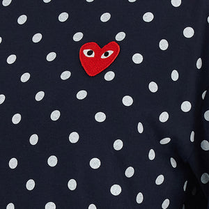 Comme Des Garçons Play Red Emblem T-shirt